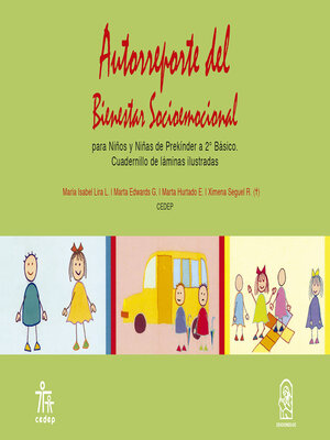 cover image of Autorreporte del bienestar socioemocional para niños y niñas de Prekínder a 2º básico